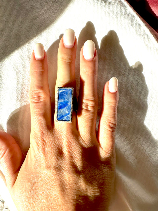 Blue Lagoon Statement Ring