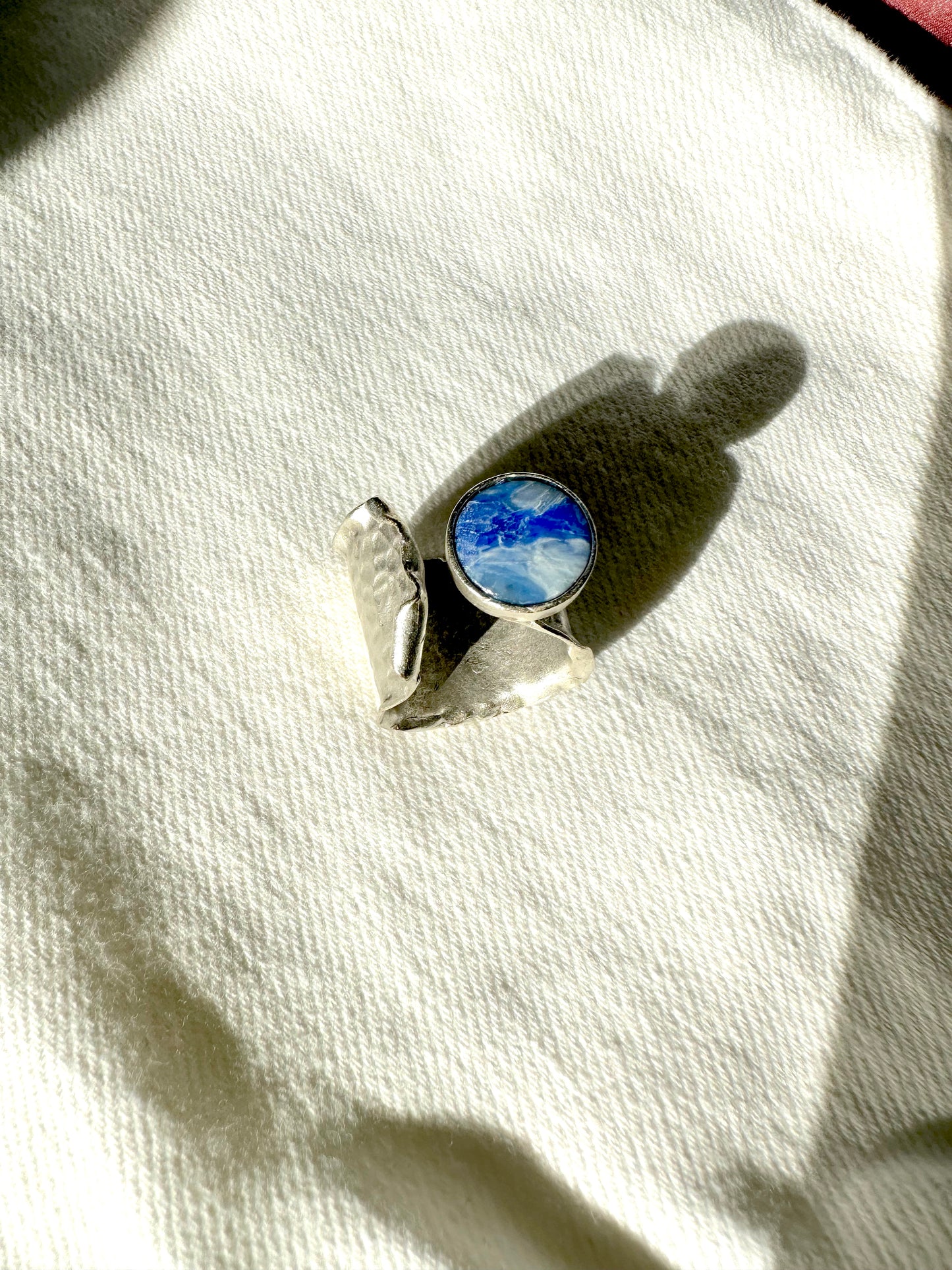 Blue Lagoon Swivel Ring